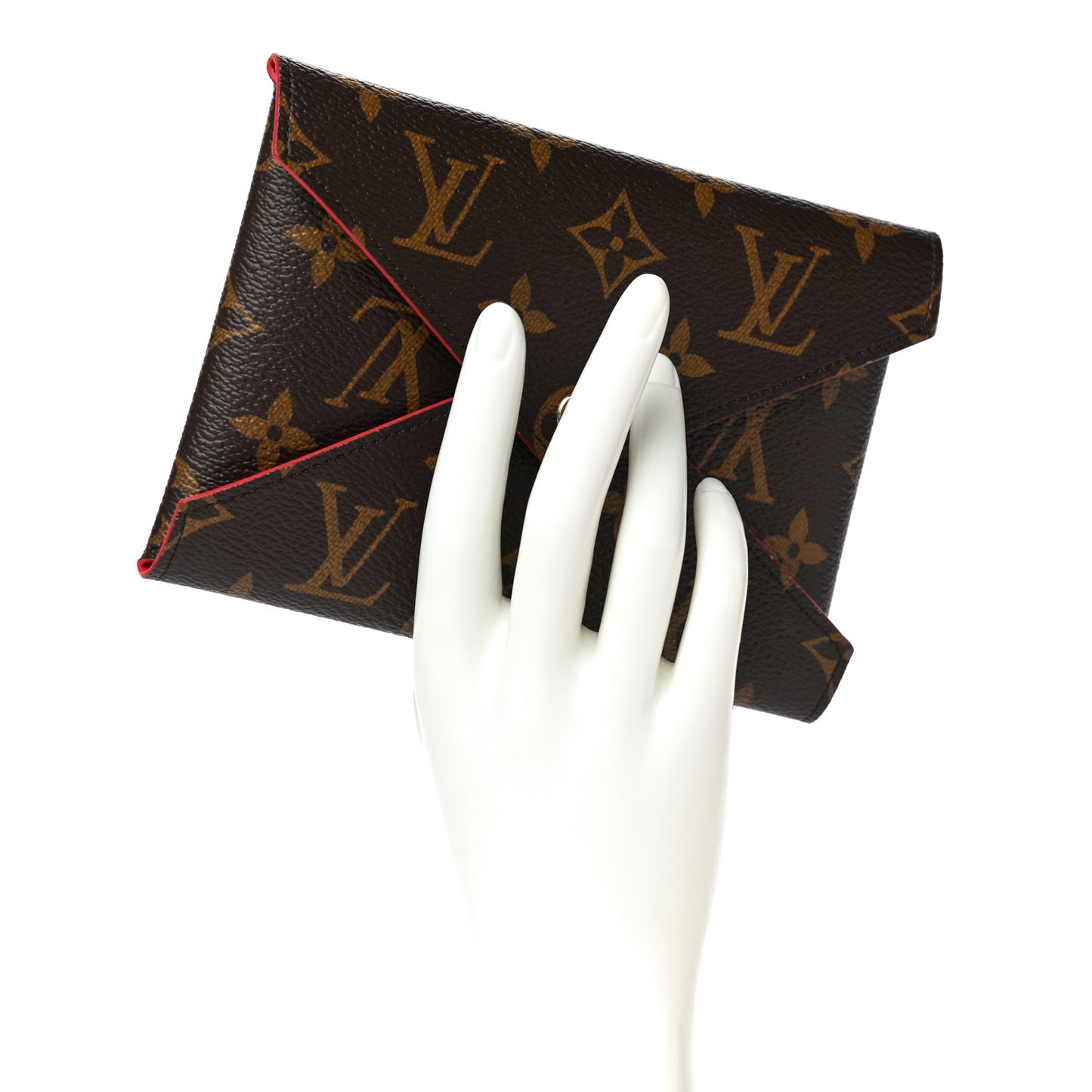 Monogram Medium Kirigami Pochette Insert Coquelicot
