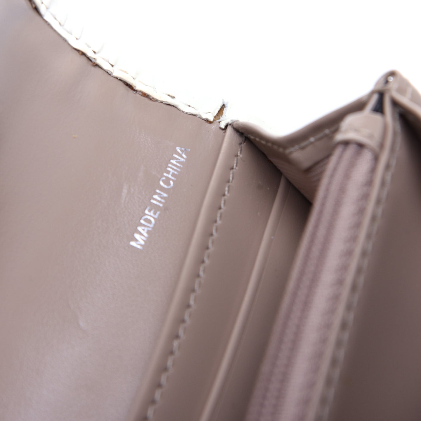 Nova Check Penrose Continental Wallet White