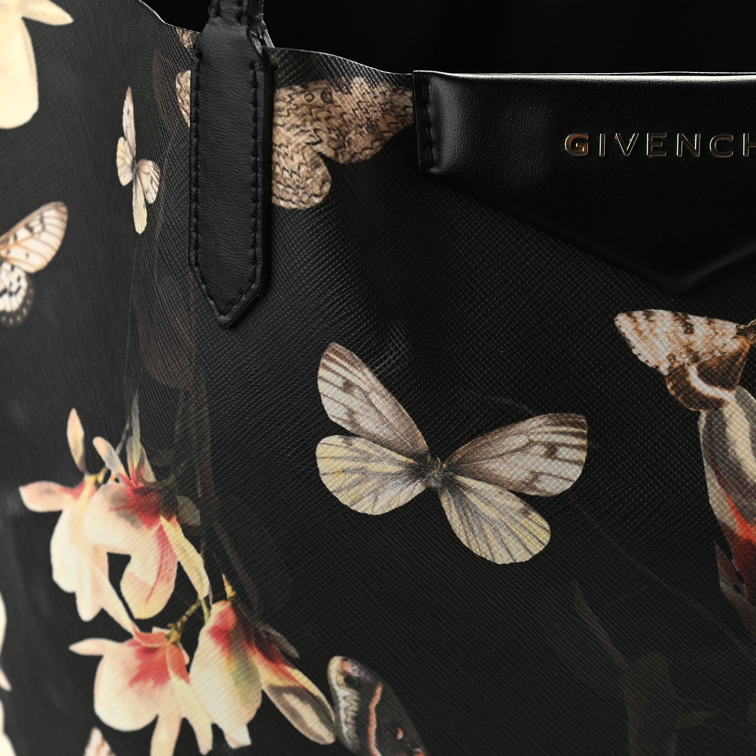 Givenchy Textured Coated Canvas Magnolia and Moth Print Large Antigona Tote 13 of 13