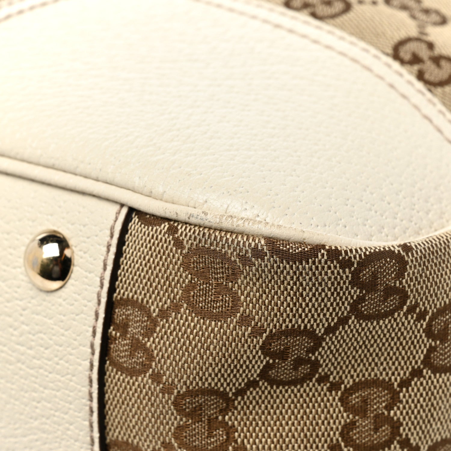 Gucci Monogram Large Princy Tote Off White 12 of 13