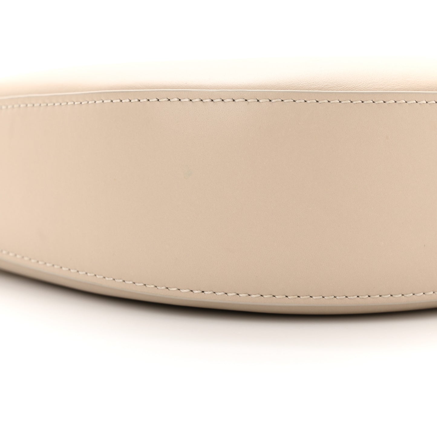 Satin Calfskin Jacquard Luna Bag Oat