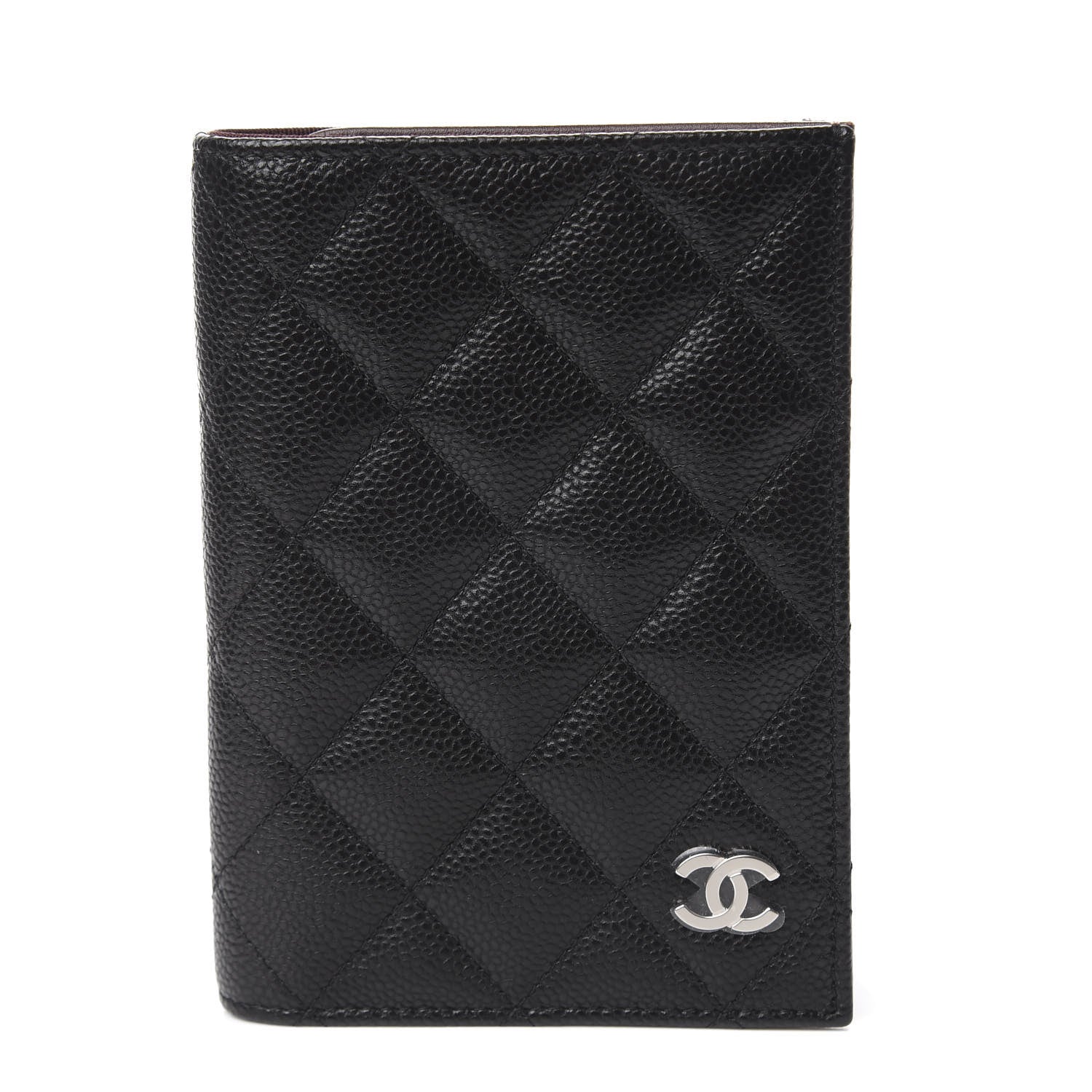 Chanel Caviar Quilted Passport Holder Black 1 of 8