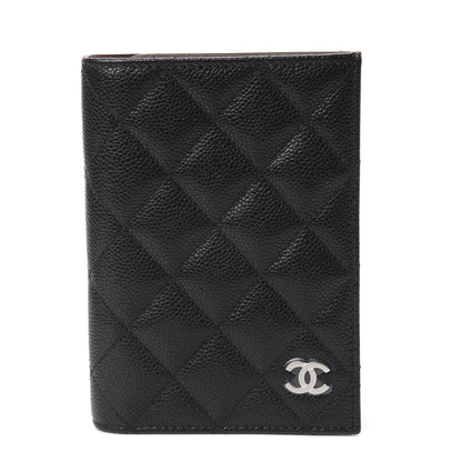 Chanel Caviar Quilted Passport Holder Black 1 of 8