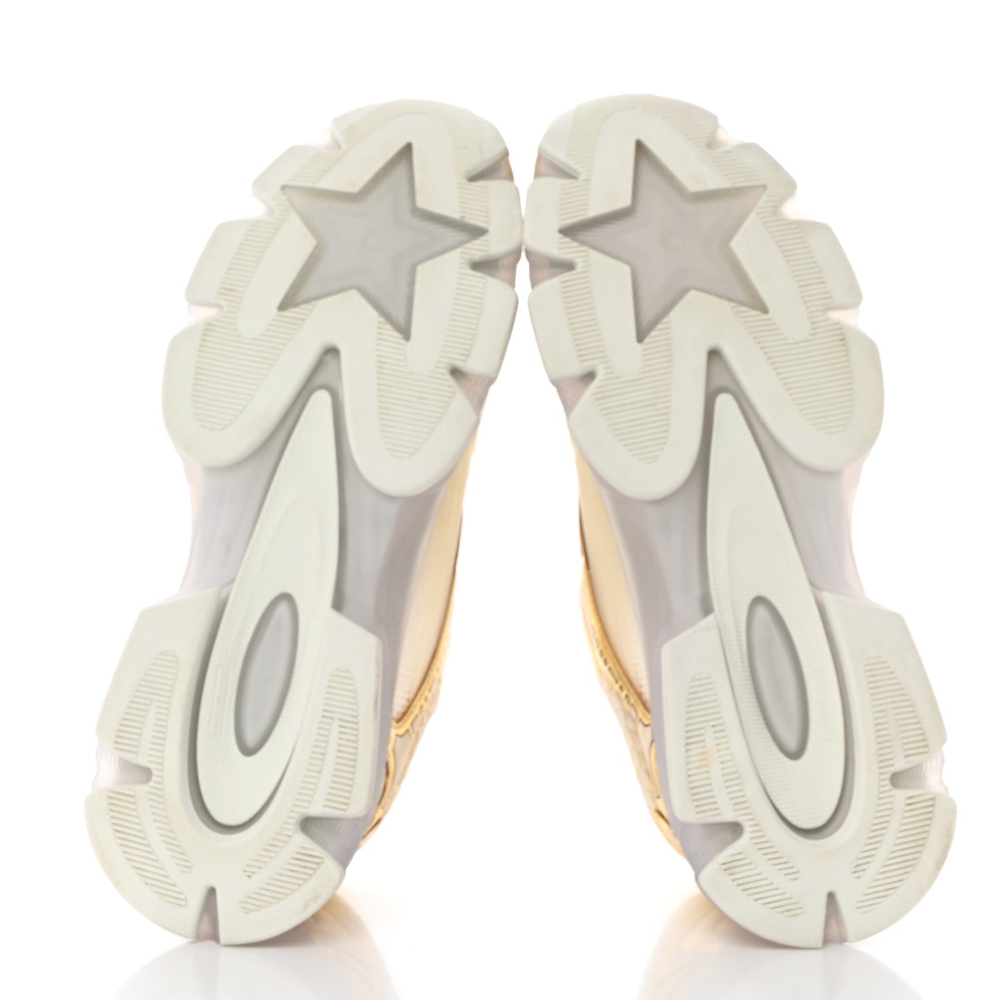 Matte Technical Fabric Mesh Dior Vibe Sneakers 41 White Gold