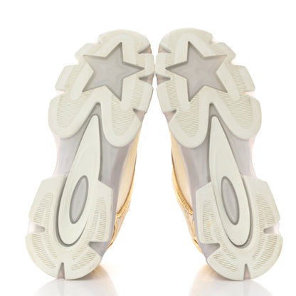 Christian Dior Matte Technical Fabric Mesh Dior Vibe Sneakers 41 White Gold 5 of 8