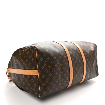 Louis Vuitton Monogram Keepall Bandouliere 55 3 of 13