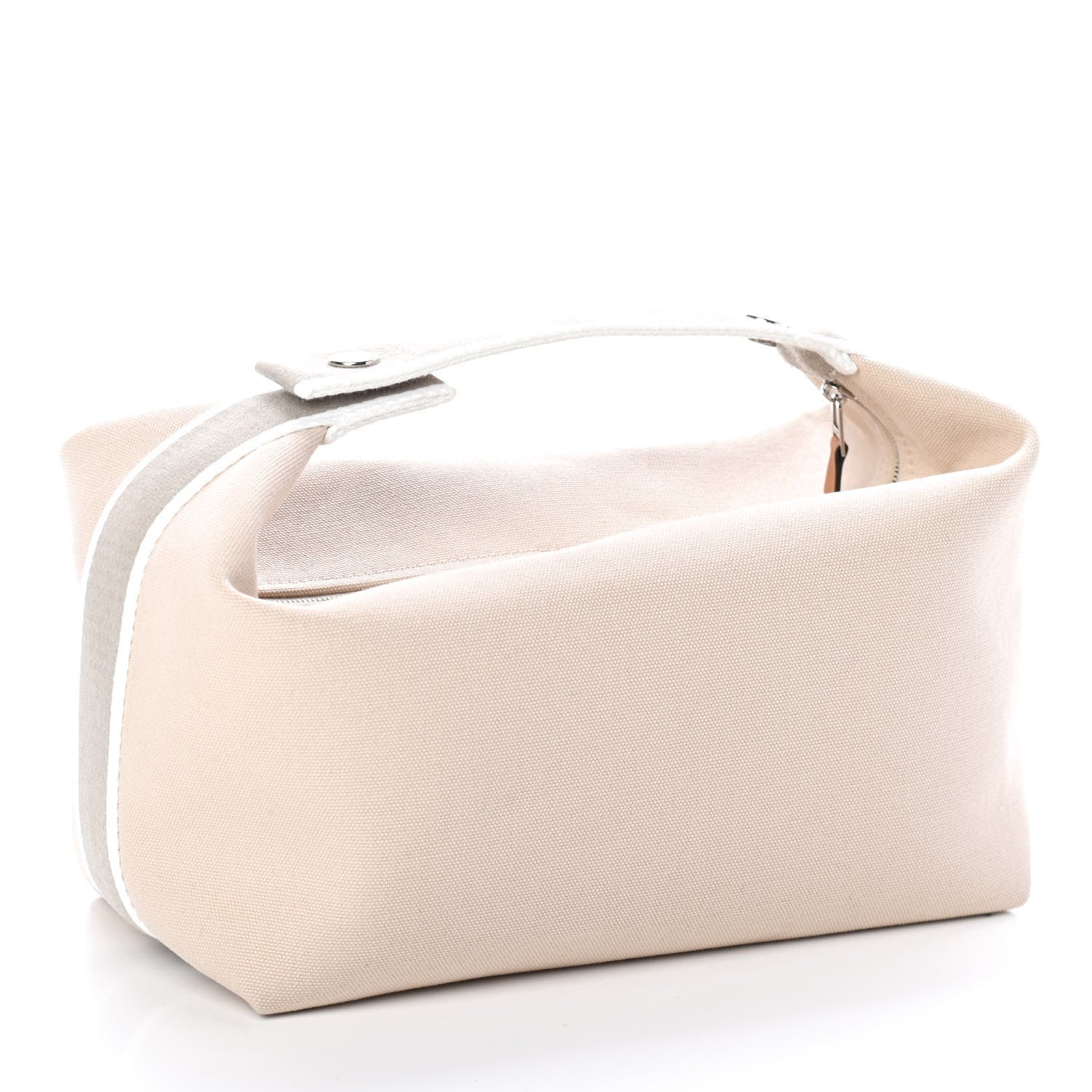 Hermes Canvas Large Bride-A-Brac Pouch Natural 2 of 4