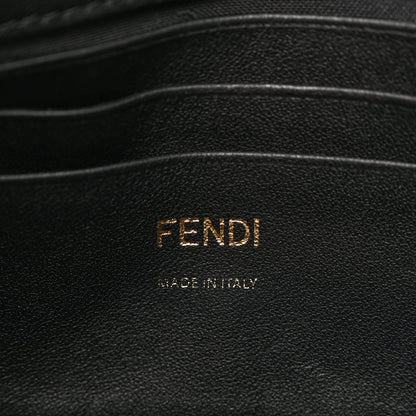 Fendi Nappa FF 1974 Embossed Mini Baguette Black 6 of 11