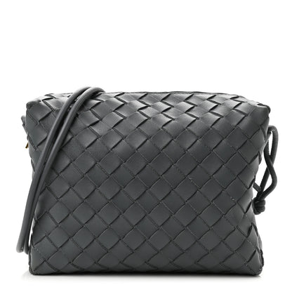 Bottega Veneta Nappa Intrecciato Small Loop Camera Bag Thunder 1 of 9