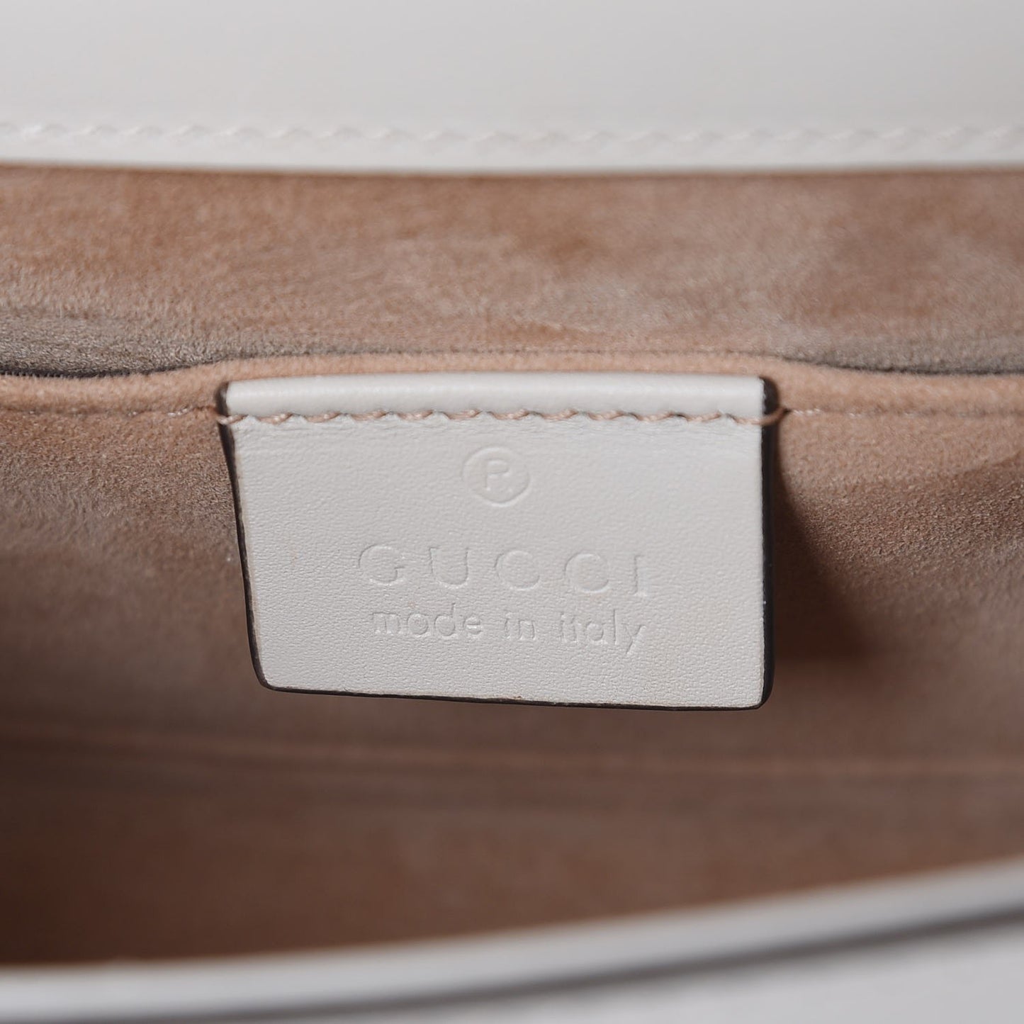 Calfskin Mini Sylvie Chain Shoulder Bag White