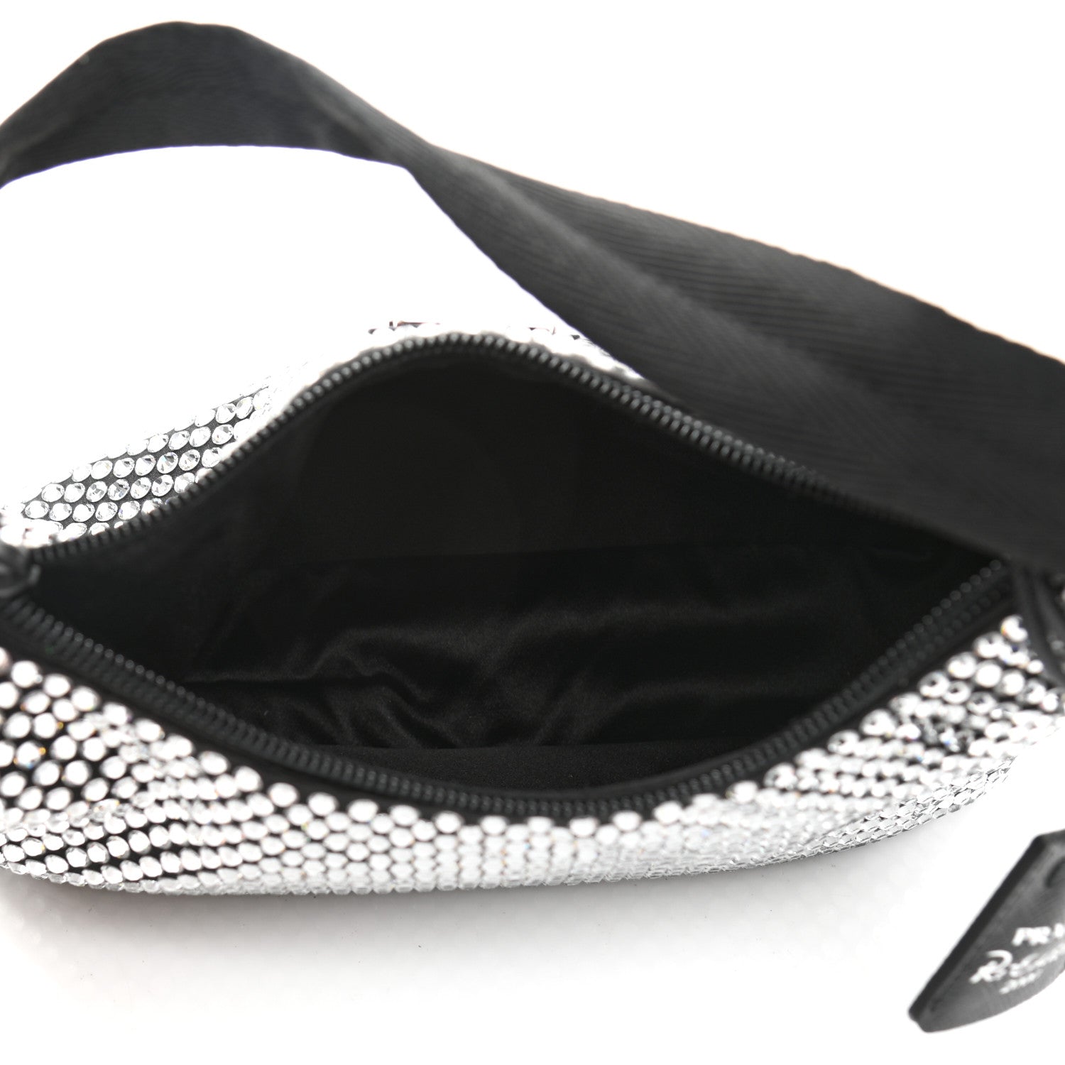 Prada Satin Crystal Mini Re-Edition 2000 Bag Cristal 5 of 9