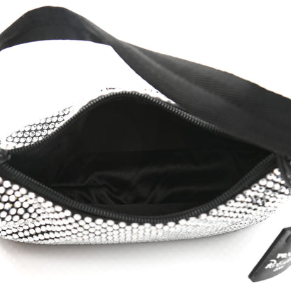 Prada Satin Crystal Mini Re-Edition 2000 Bag Cristal 5 of 9