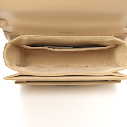 Saint Laurent Calfskin Medium Bellechasse Satchel Beige 4 of 9