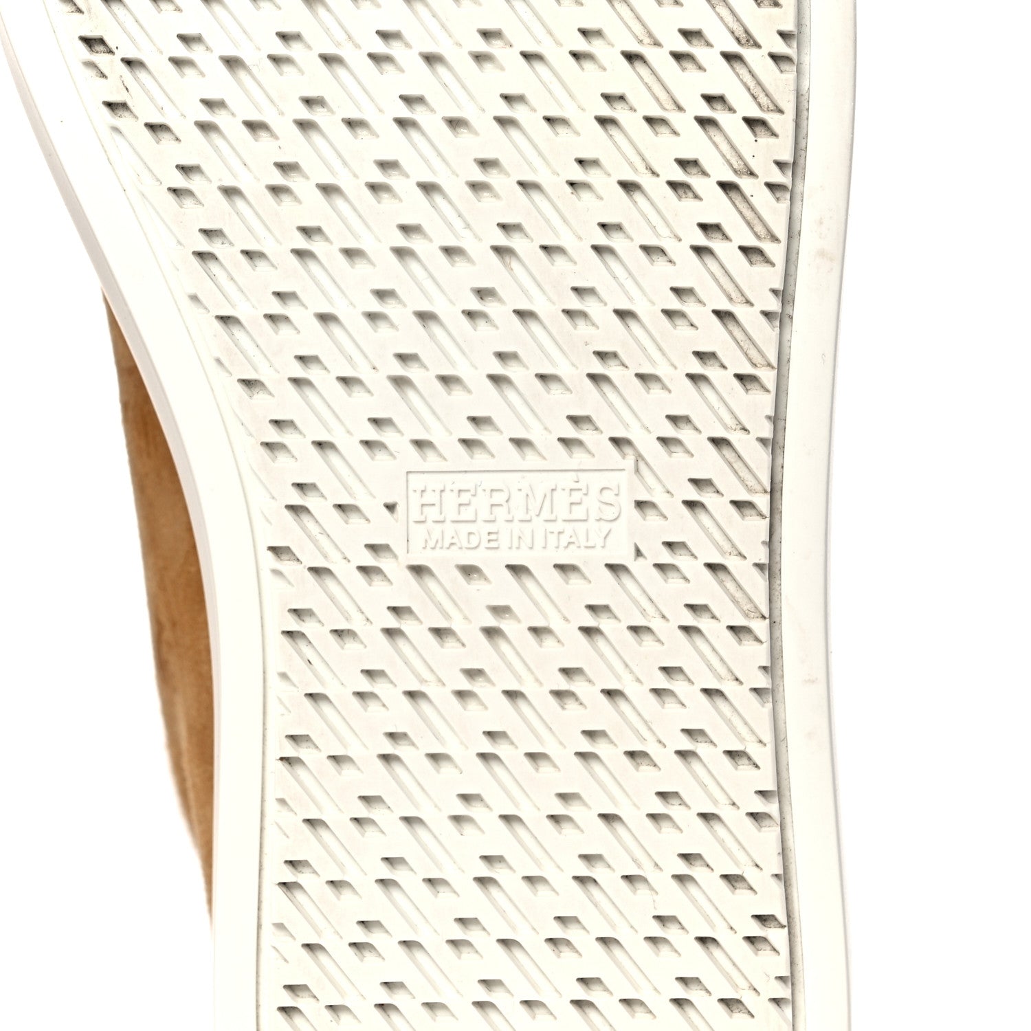 Hermes Woolskin Womens Climb Sneakers 38 Brun Fume 6 of 14