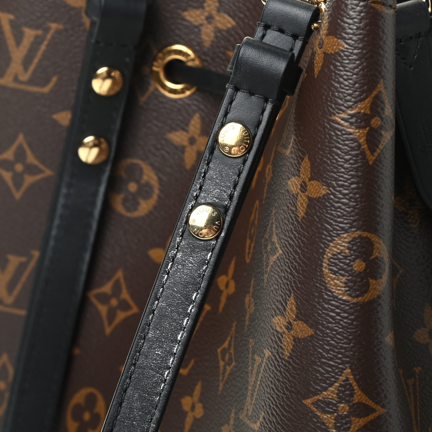 Louis Vuitton Monogram Neonoe MM Black 6 of 6