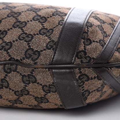 Gucci Monogram Medium Abbey Convertible Tote Dark Brown 12 of 13