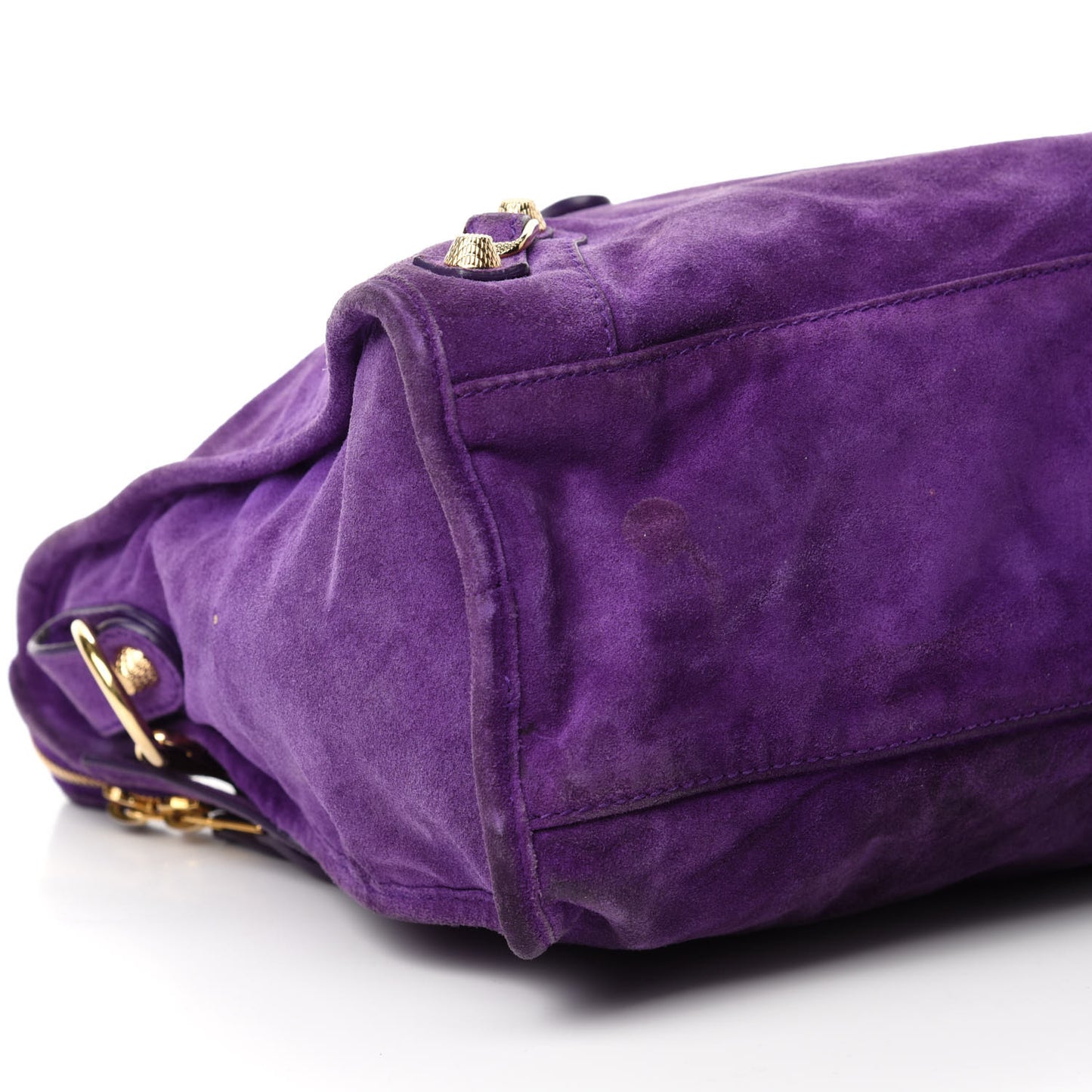 Baby Daim Suede Giant 12 Gold Hardware City Ultraviolet