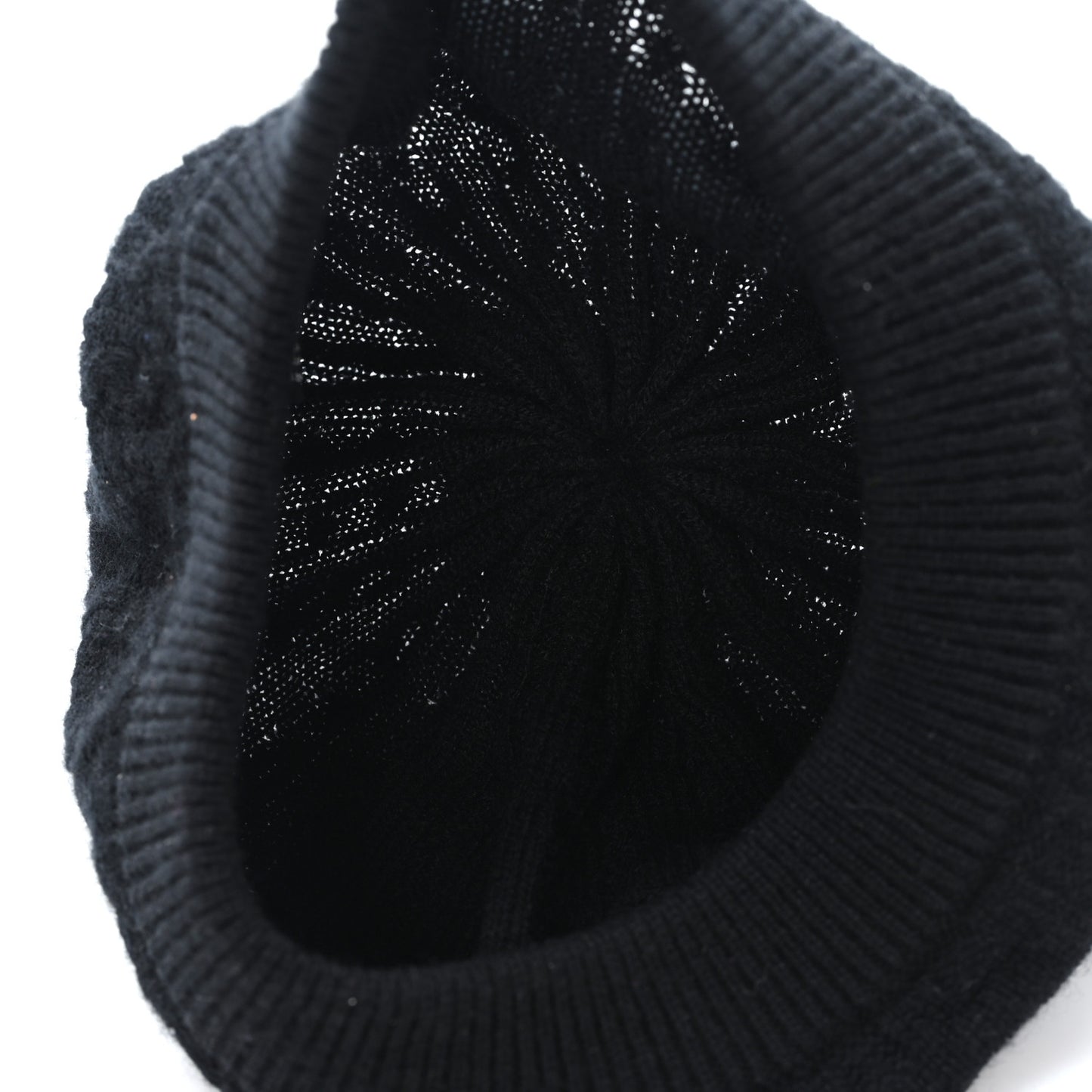 Cashmere CC Beret Black