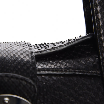 Louis Vuitton Python Cirrus MM Black 7 of 8