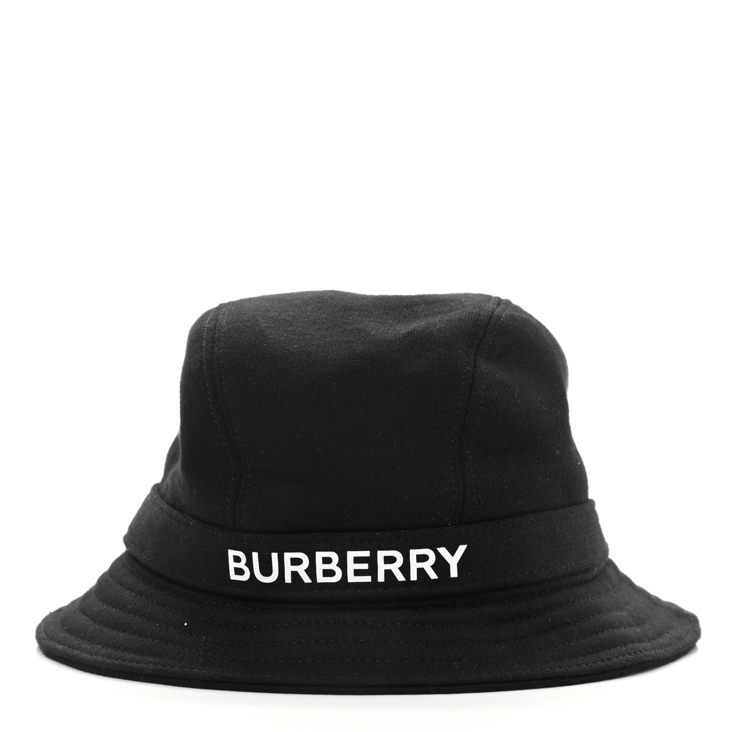 Nylon Horseferry Print Bucket Hat Black