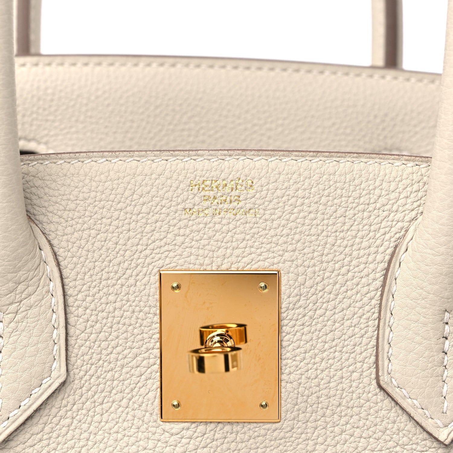 Hermes Togo Birkin 30 Craie 5 of 8
