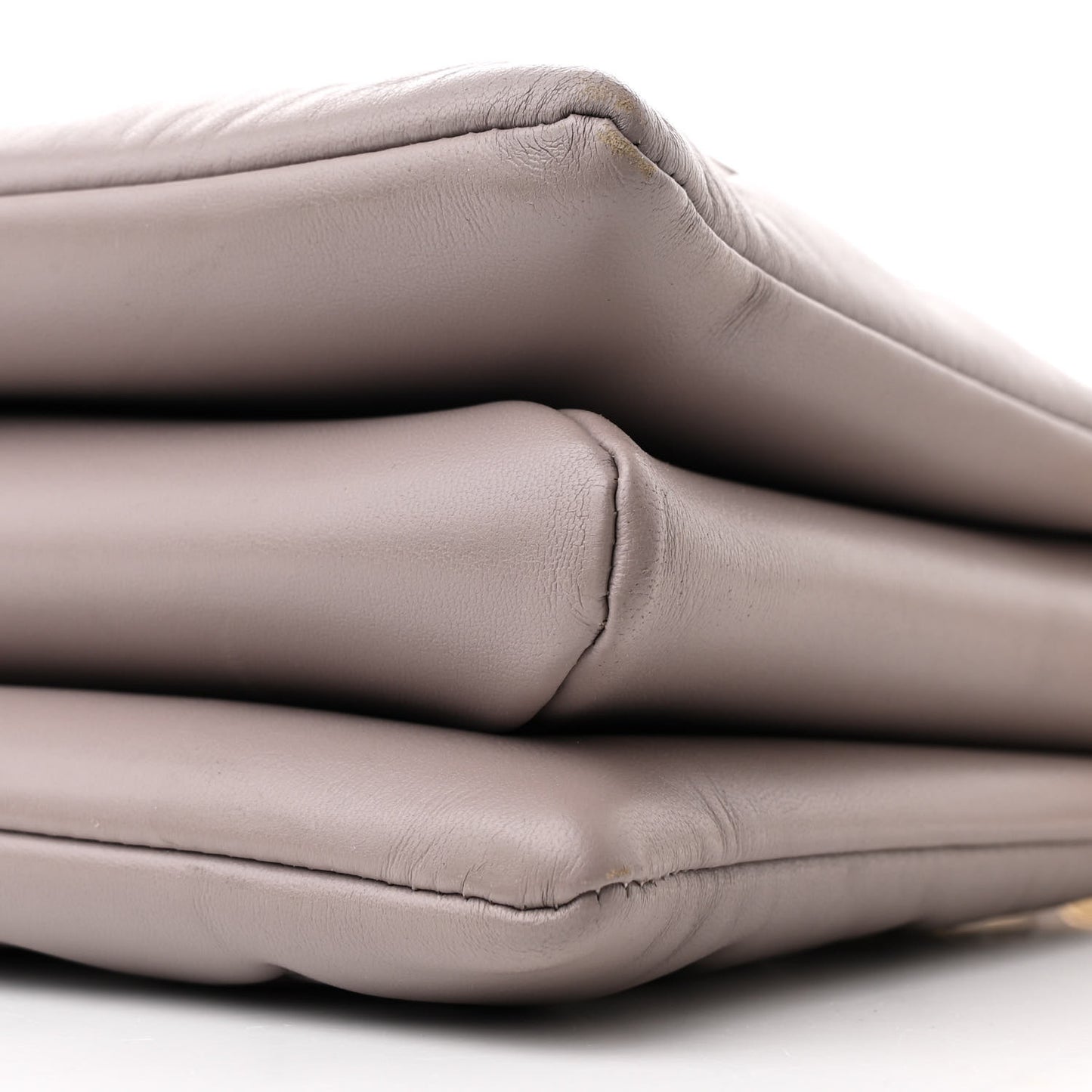 Lambskin Embossed Monogram Coussin PM Gris