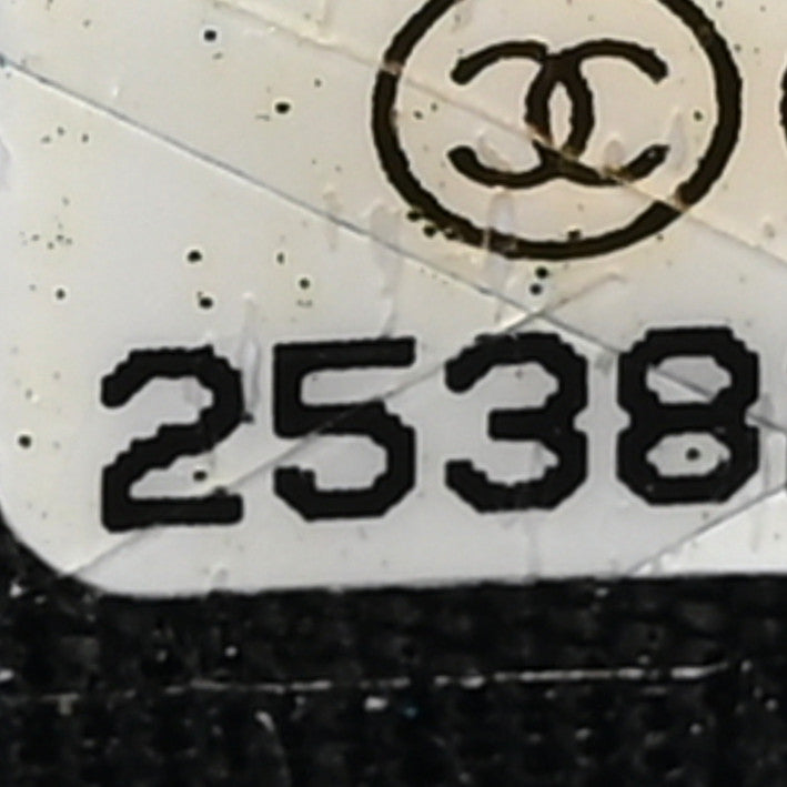 Chanel Caviar Quilted Small Boy Zip Around Wallet Black 8 of 9