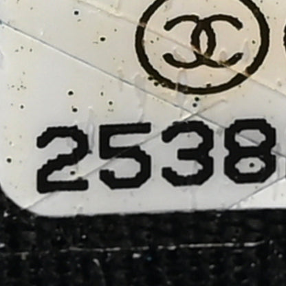 Chanel Caviar Quilted Small Boy Zip Around Wallet Black 8 of 9