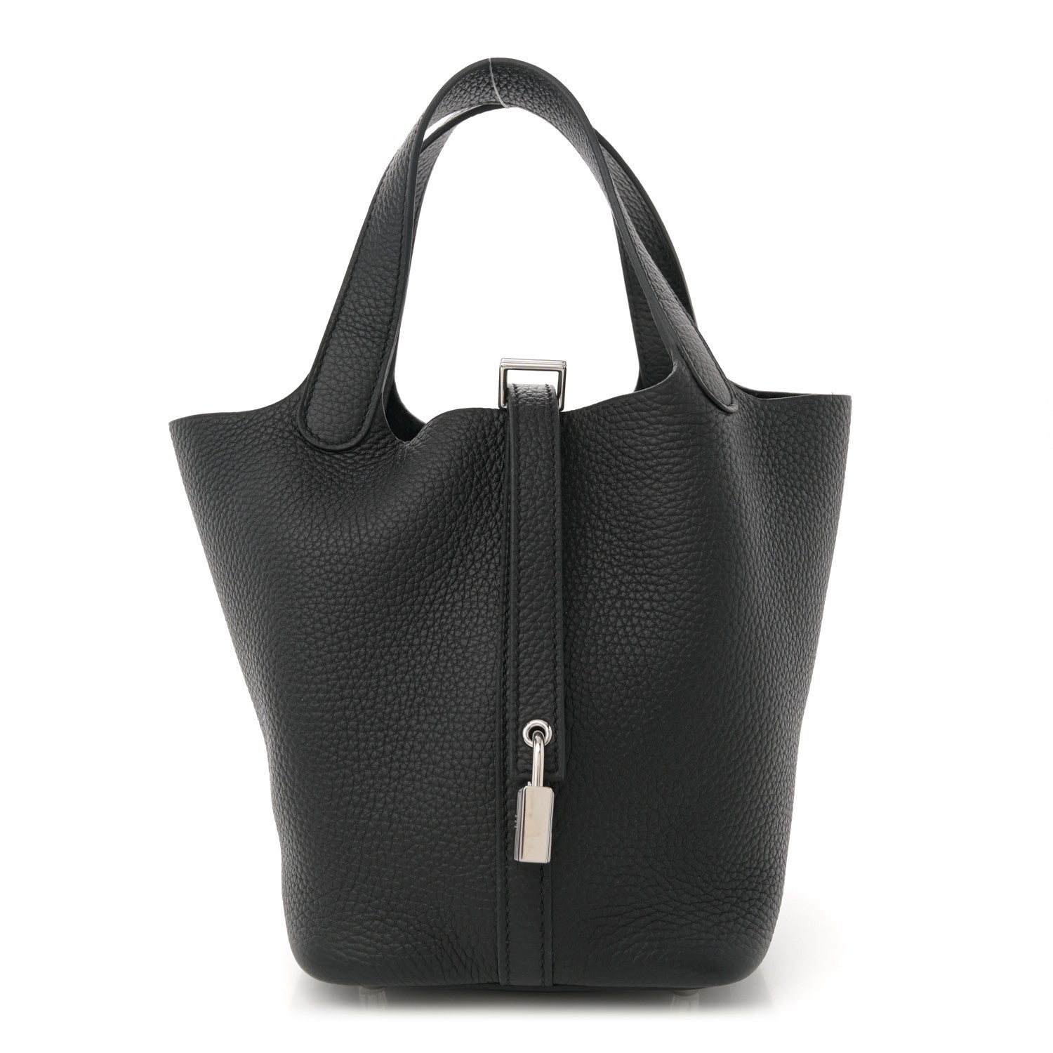 Hermes Taurillon Clemence Picotin Lock 18 PM Black 1 of 11