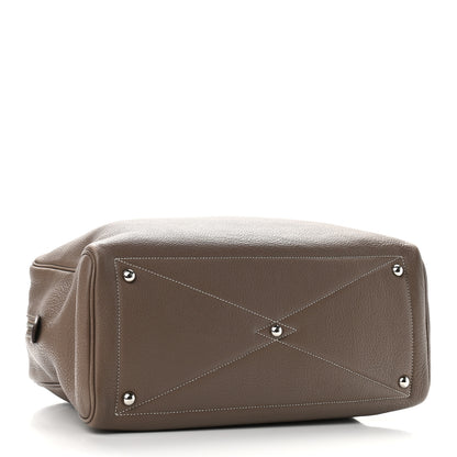 Hermes Taurillon Clemence Victoria II 35 Etoupe 4 of 12