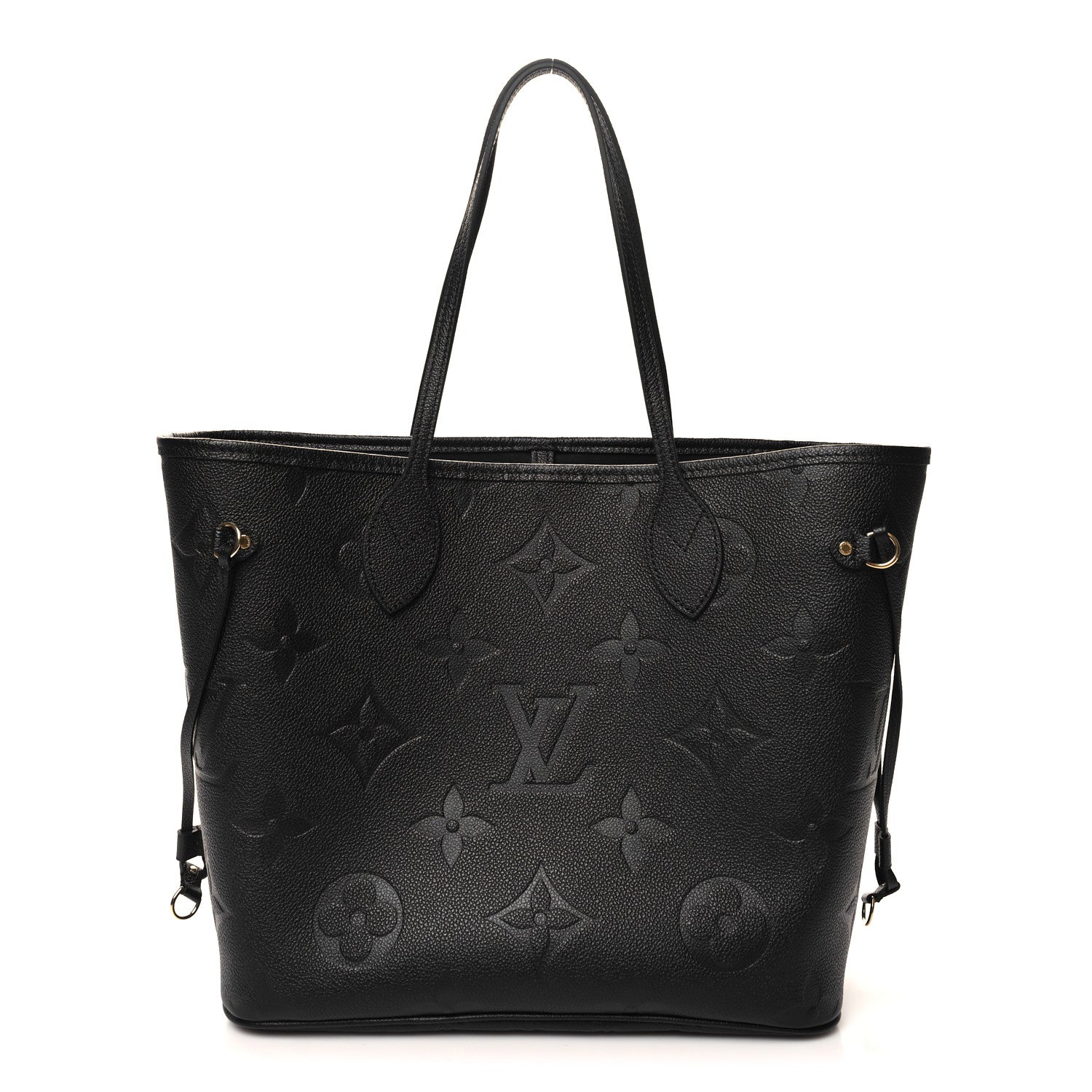 Louis Vuitton Empreinte Monogram Giant Neverfull MM Black 1 of 11