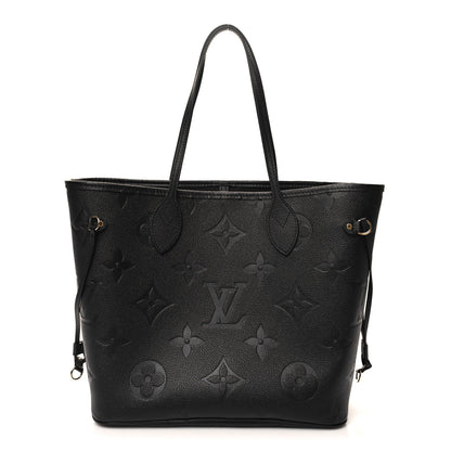 Louis Vuitton Empreinte Monogram Giant Neverfull MM Black 1 of 11