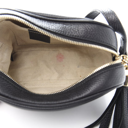 Gucci Pebbled Calfskin Small Soho Disco Bag Black 5 of 15