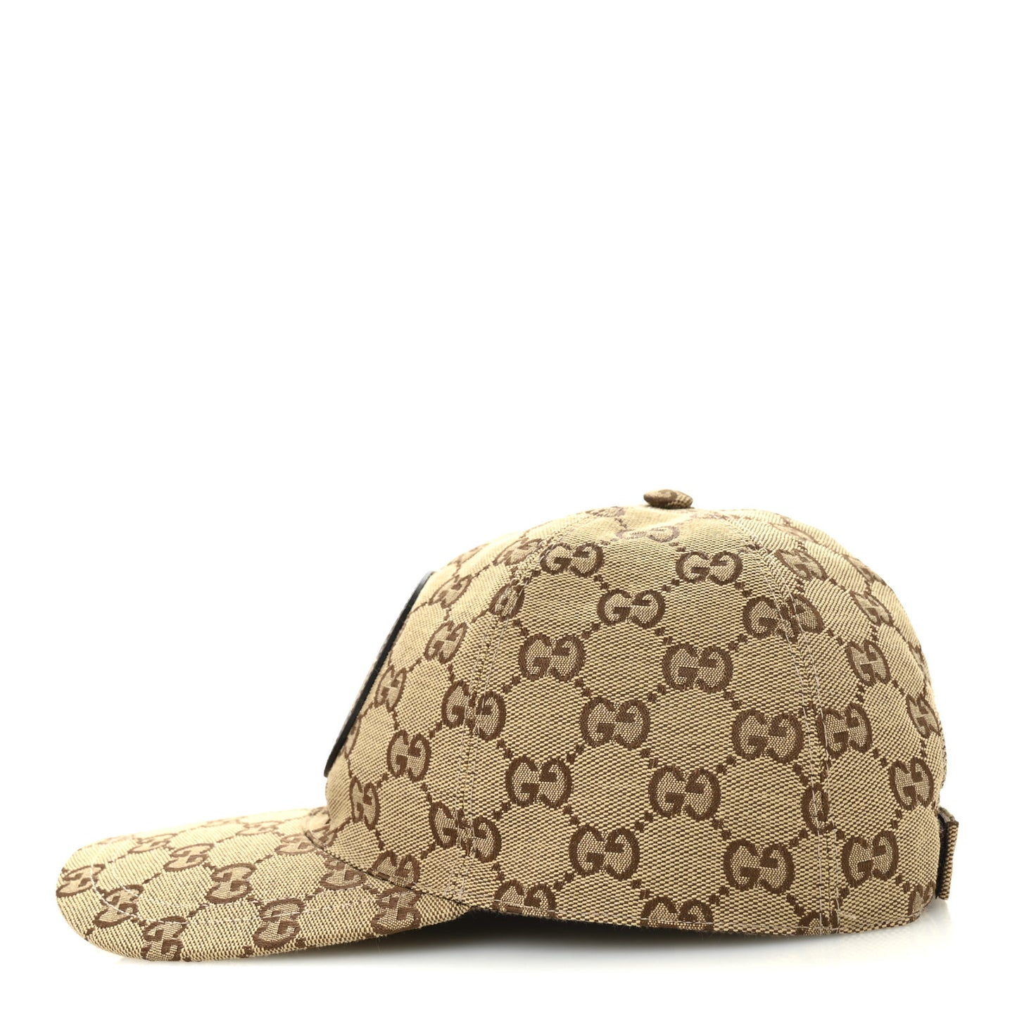 Monogram Textured Dollar Calfskin Zeno Baseball Hat Beige Beige