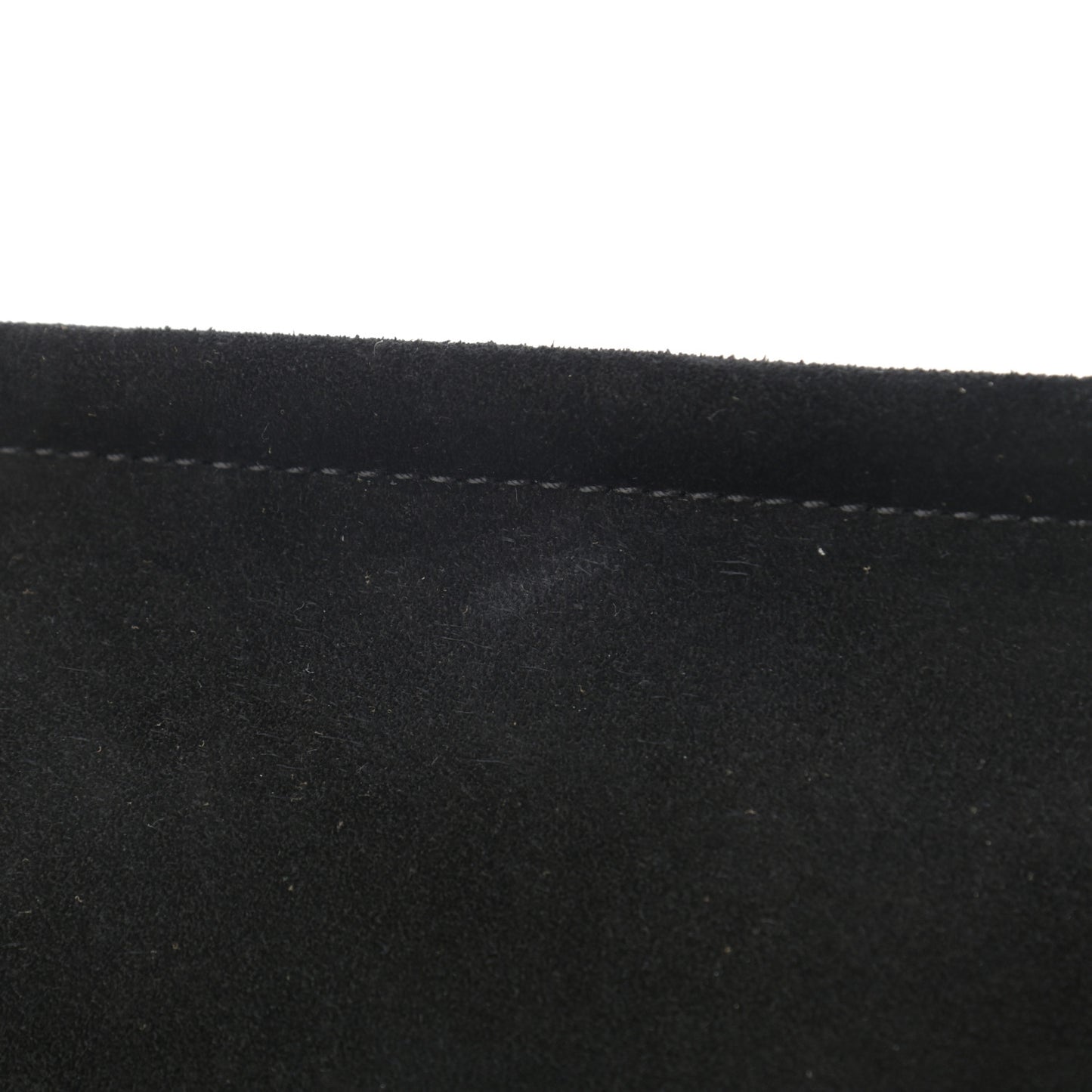 Suede Calfskin Medium Faye Shoulder Bag Black