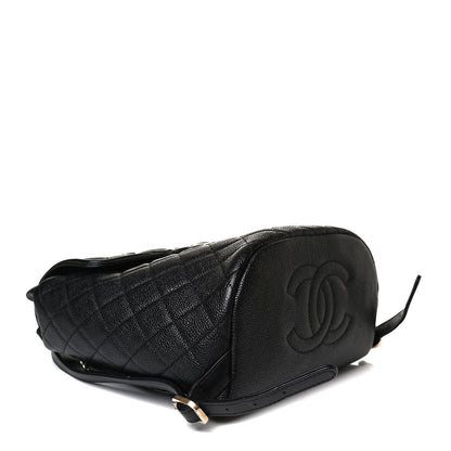 Chanel Caviar Quilted Filigree Backpack Black 3 of 15