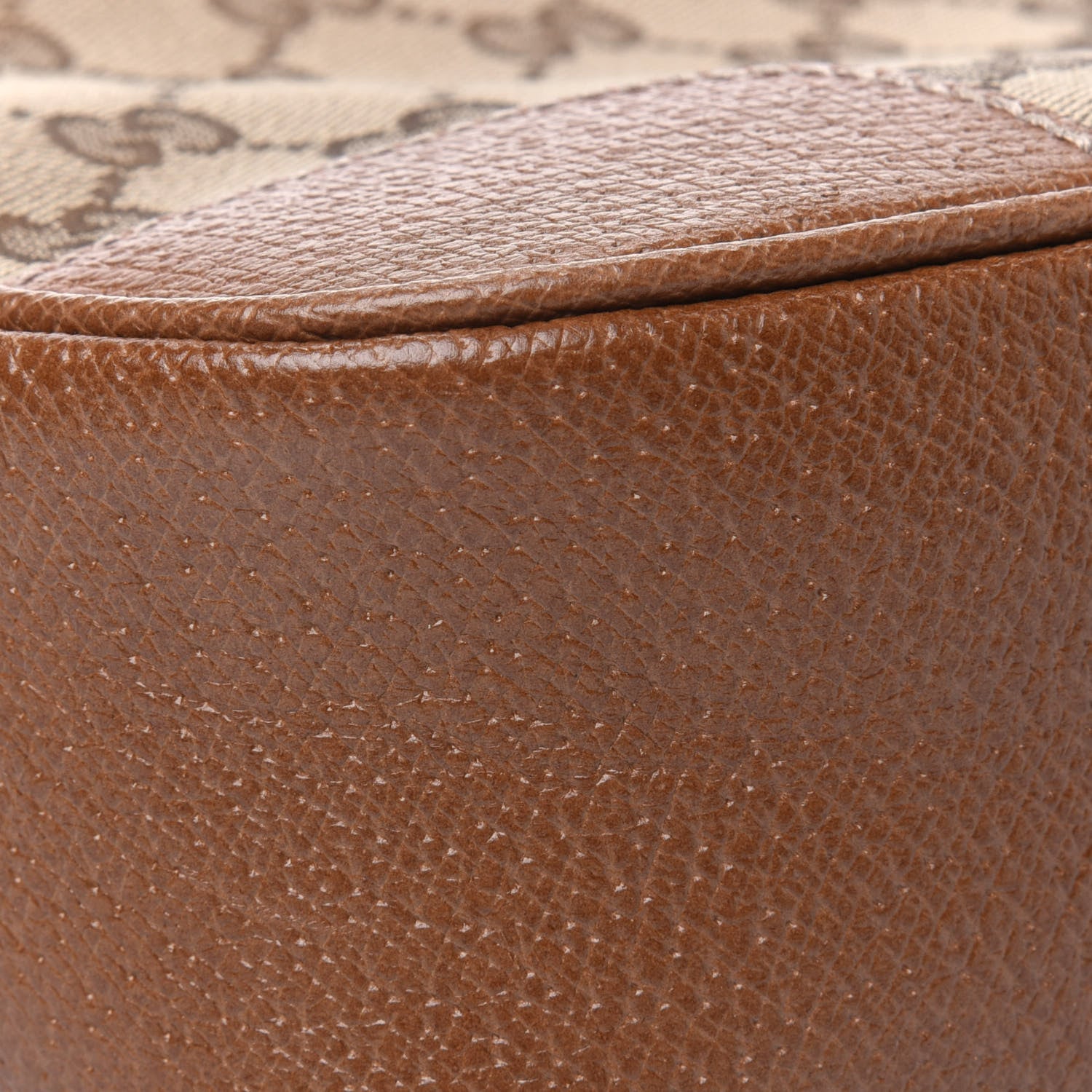 Gucci Monogram Mini Bree Messenger Bag Beige Tabacco 12 of 17