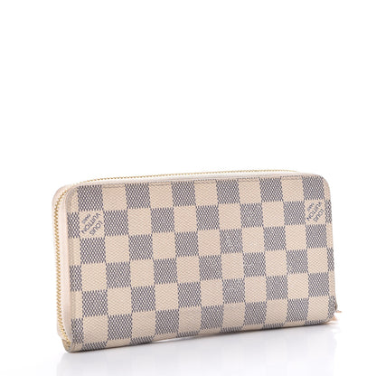 Louis Vuitton Damier Azur Zippy Wallet 3 of 10