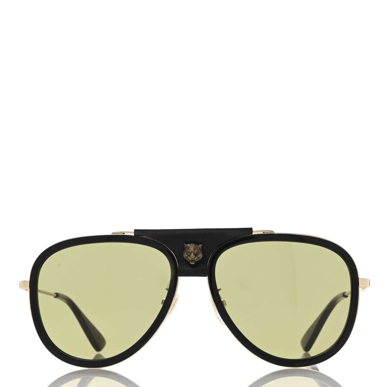 Gucci Web Aviator Sunglasses GG0062S Black 2 of 10