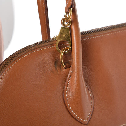 Hermes Veau Sikkim Denim Bolide 35 Gold 11 of 15