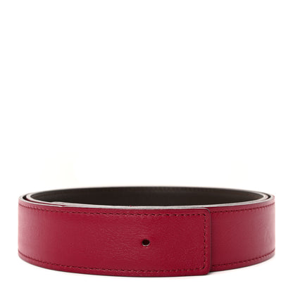 Hermes Swift Box 24mm Belt Strap 85 34 Ebene Rose Pourpre 1 of 8