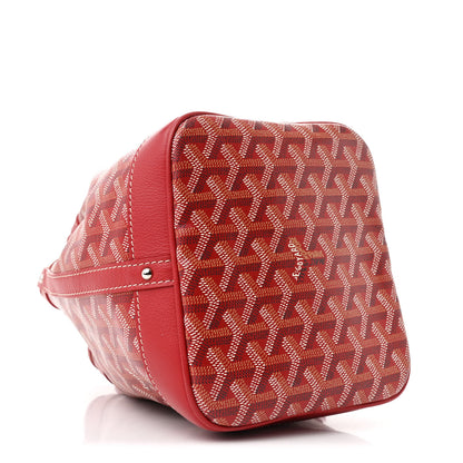 Goyard Goyardine Petit Flot Bucket Bag PM Red 4 of 10