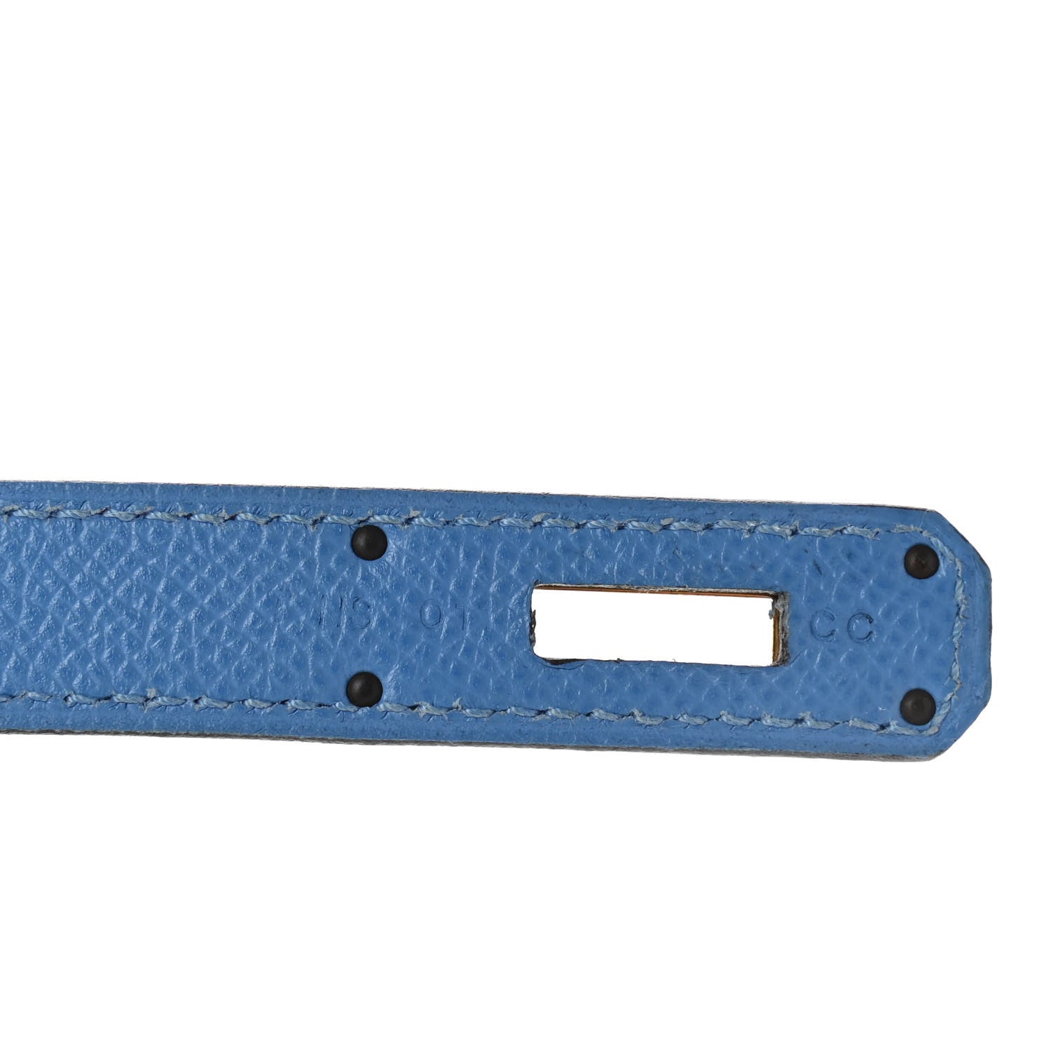 Hermes Epsom Kelly Sellier 32 Bleu Paradis 8 of 10