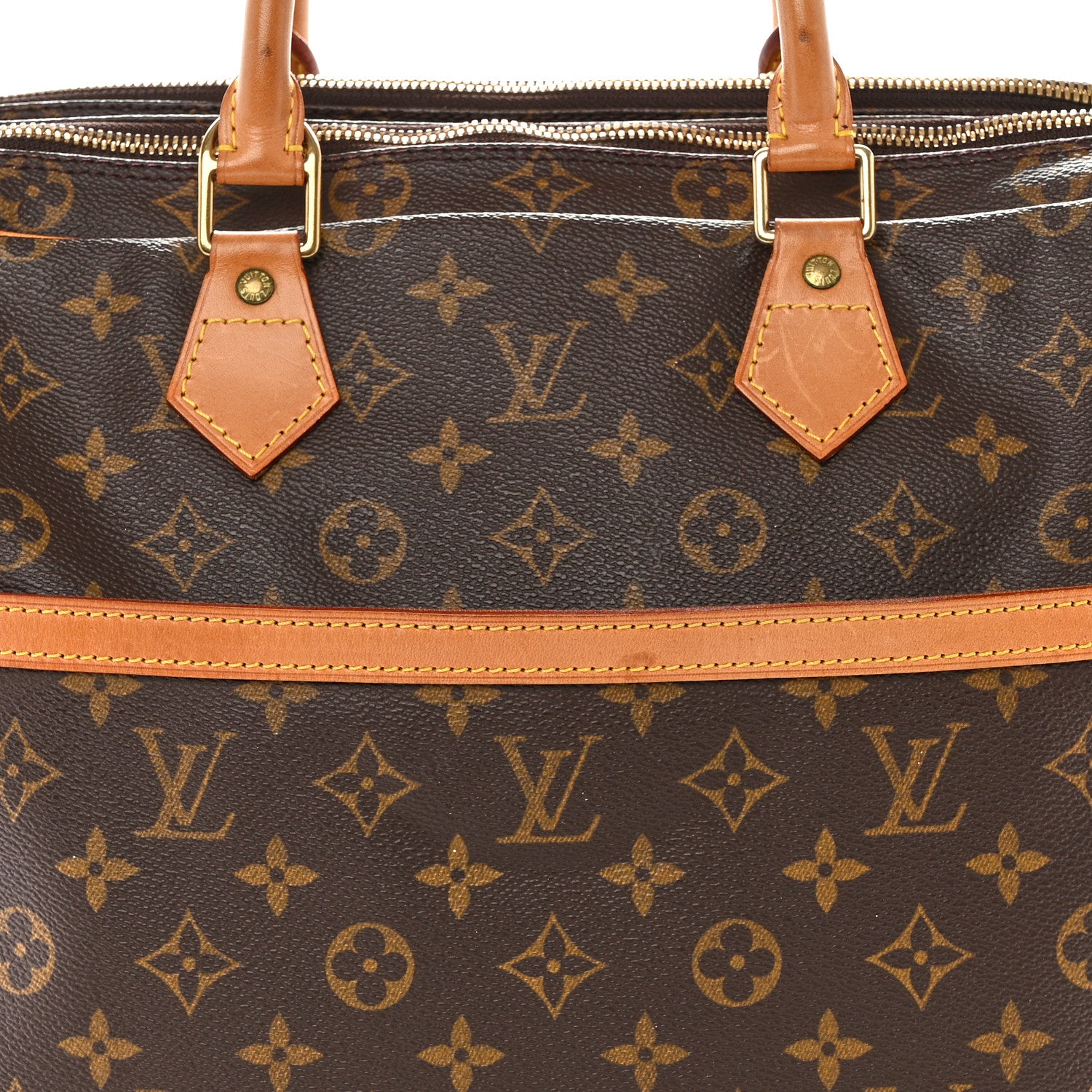 Louis Vuitton Monogram Porte-Documents Voyage Briefcase 2 Compartments 8 of 16