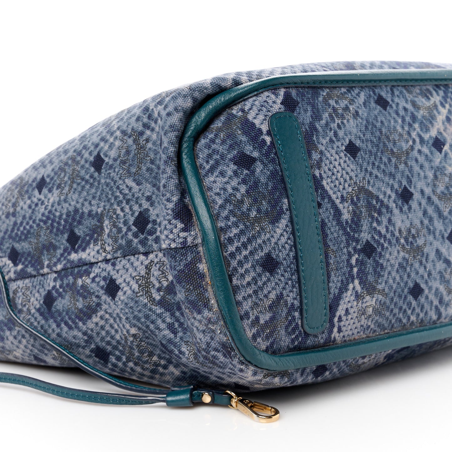 Visetos Medium Project Reversible Shopper Tote Blue