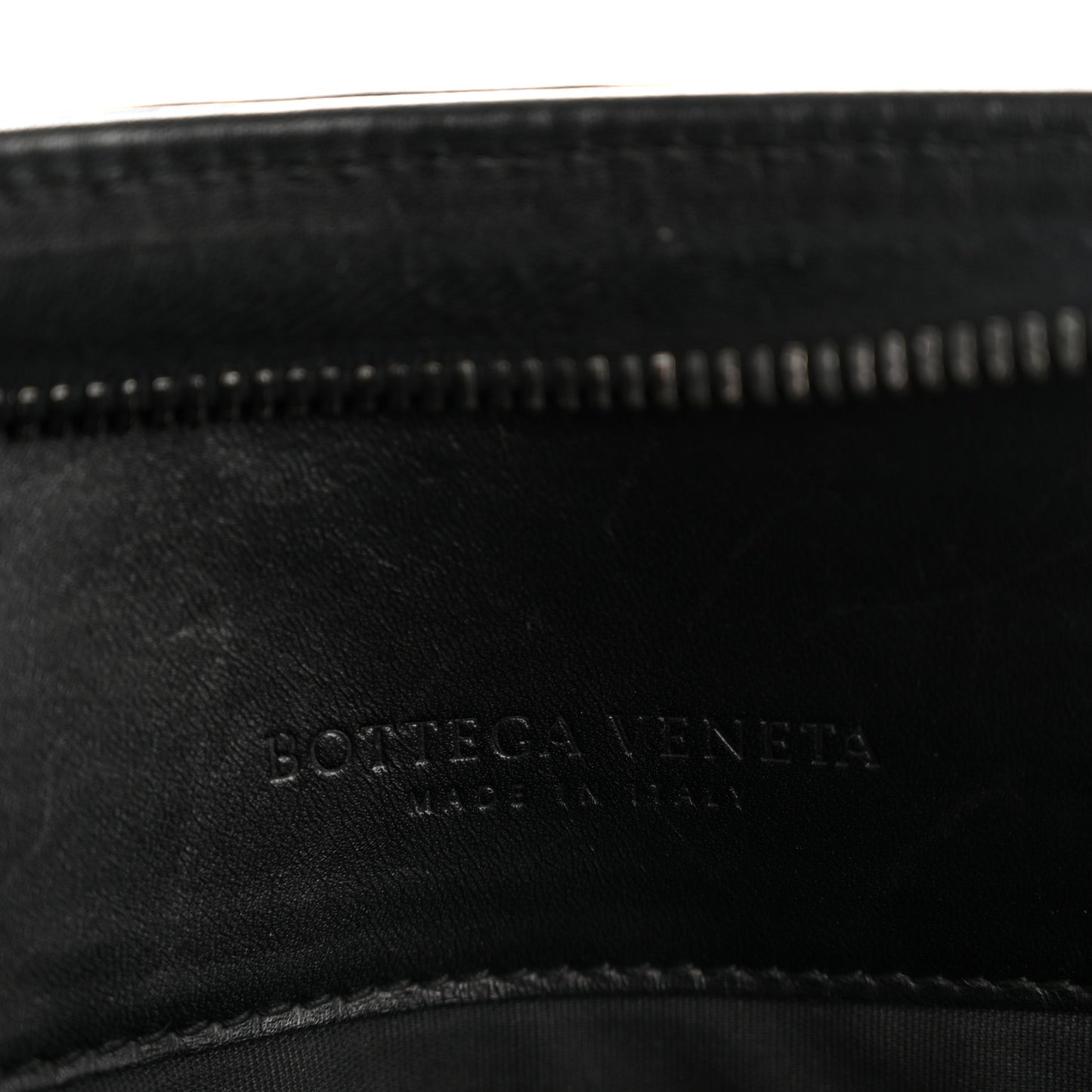 Nappa Intrecciato Briefcase Black