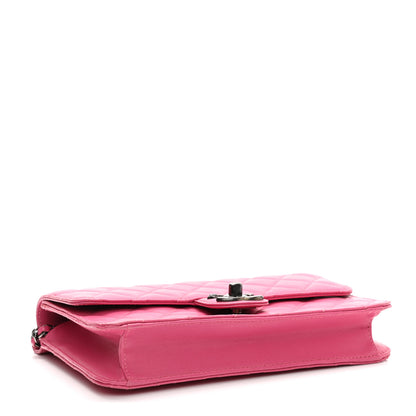 Chanel Lambskin Quilted Medium Crossing Times Flap Pink 4 of 12