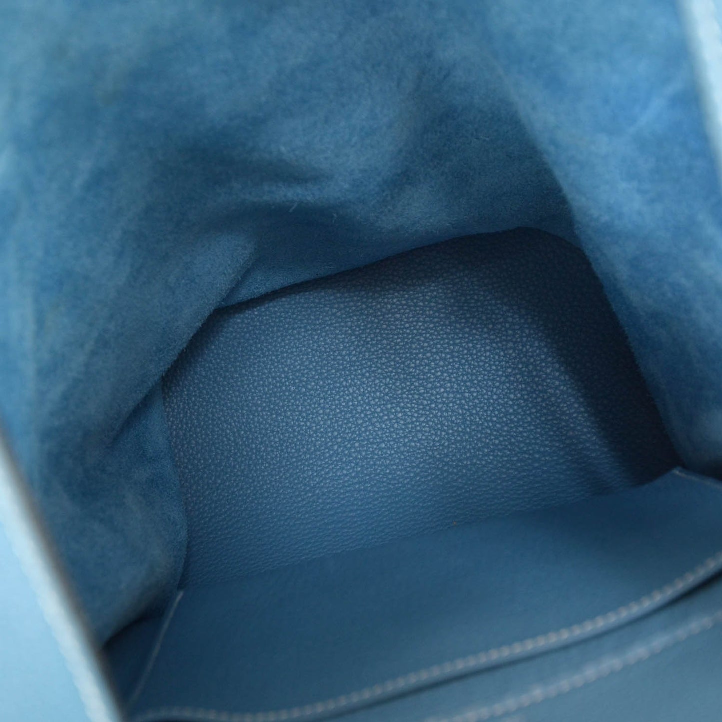 Clemence Sherpa Backpack Blue Jean