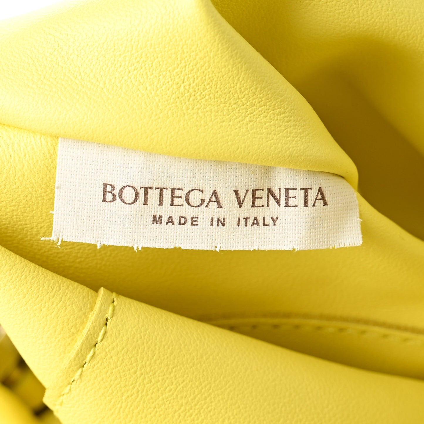 Nappa The Fringe Pouch Shoulder Bag Yellow