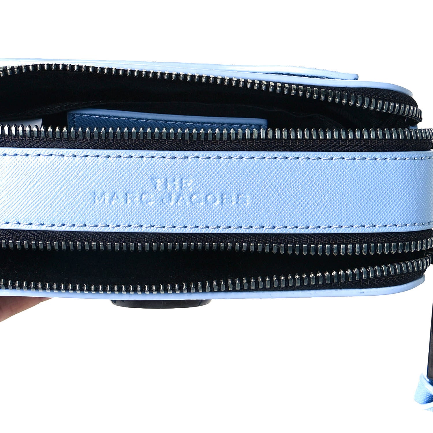 Marc Jacobs Saffiano Small Snapshot Camera Bag Dreamy Blue 5 of 6